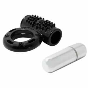 Baile Power Ring Intimate Stimulation System 10-Mode Black TPR