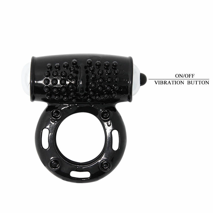Baile Power Ring Intimate Stimulation System 10-Mode Black TPR
