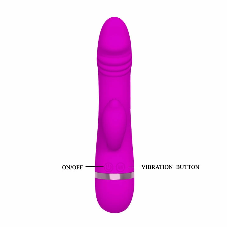 Pretty Love David Dual-Motor Intimate Machine with 30 Modes, Pink, 185mm