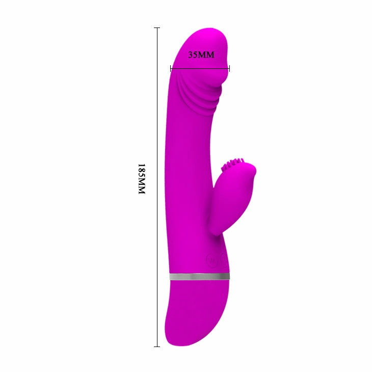 Pretty Love David Dual-Motor Intimate Machine with 30 Modes, Pink, 185mm
