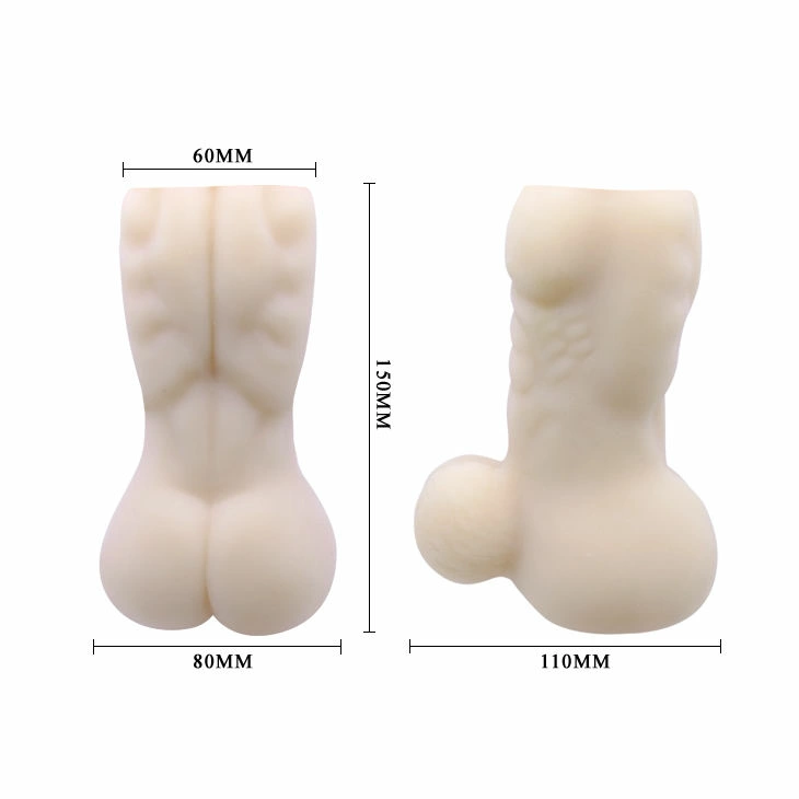 Baile Back Spirit Men's Compact Intimate Device TPR 15cm x 8cm