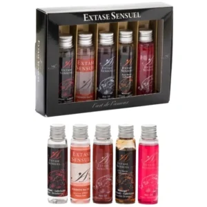 EXTASE SENSUAL Gift Set Trick or Treat Chest - Scented Oils & Lubricants 5x30ml