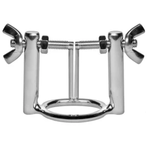 Metal Hard Stainless Steel Glans Ring with Adjustable Urethral System