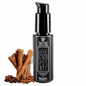 EROS-ART Cinnamon Tantric Massage Oil 30ml - Natural Botanical Formula