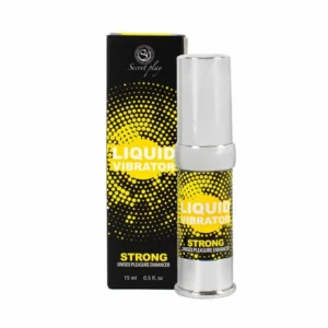 Secret Play Liquid Vibrator Unisex Intimate Gel Strong 15ml Airless