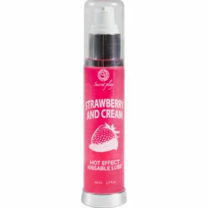 Secret Play 2-in-1 Intimate Gel with Heat Effect Strawberry & Cream 50ml