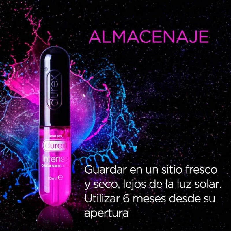 Durex Intense Sensual Gel 10 ml - Enhancing Lubricant Formula
