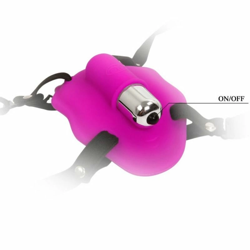 Baile Love Rider Vibrating Silicone Harness - Adjustable Intimate System