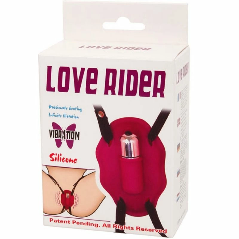 Baile Love Rider Vibrating Silicone Harness - Adjustable Intimate System