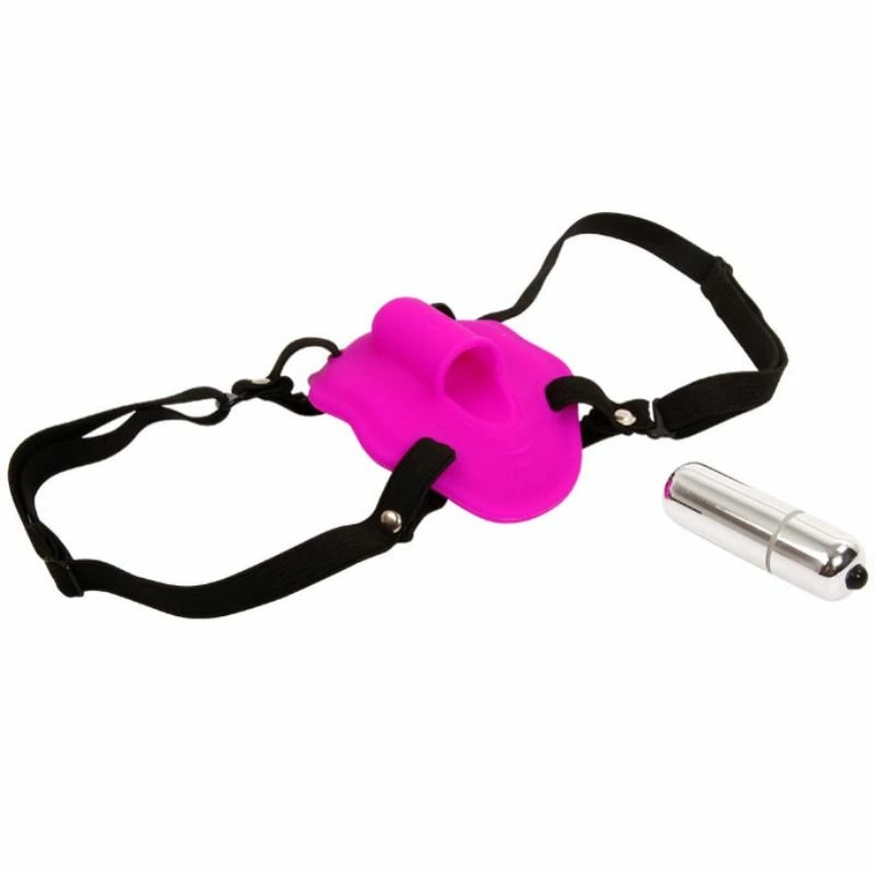 Baile Love Rider Vibrating Silicone Harness - Adjustable Intimate System