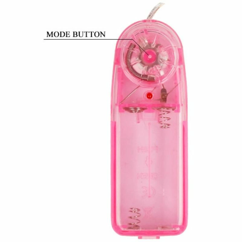 Baile Harness System with Multispeed Vibrating Butterfly, Pink, Adjustable