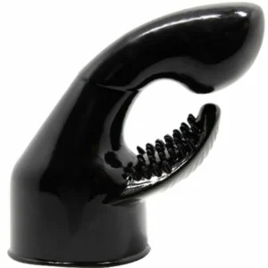 Baile Power Head Interchangeable Massager Attachment, Black TPR