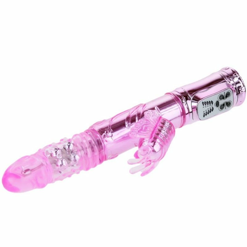Baile Intimate Rotating Butterfly Model - USB Rechargeable, Pink