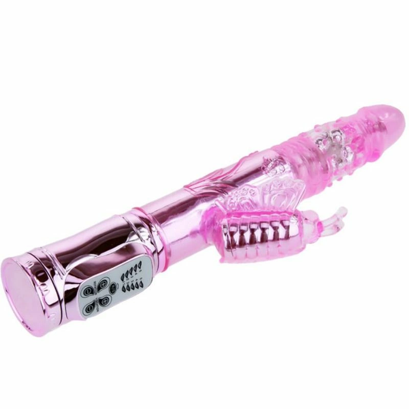 Baile Intimate Rotating Butterfly Model - USB Rechargeable, Pink