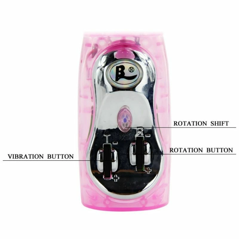 Baile Rotating Multi-Speed Intimate System with Dual Stimulation, Pink