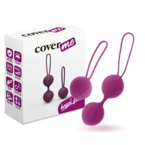 Coverme Lilac Pelvic Trainer Kegel Fit - Silicone Set for Pelvic Floor Training