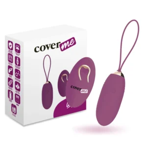 Coverme Lapi Lilac Remote-Controlled Intimate Egg, 12 Modes, Silicone, 7cm