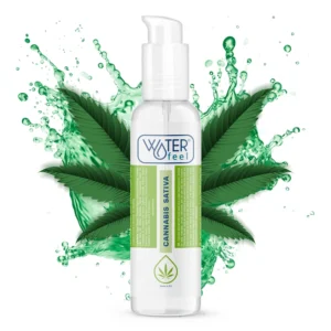 Waterfeel Cannabis Aroma Water-Based Lubricant 150ml - Hemp Seed Oil Formula