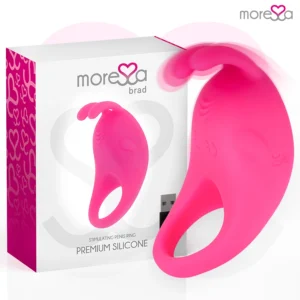 Moressa Brad Premium Silicone Rechargeable Intimate Ring Pink