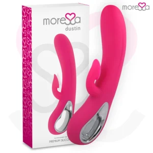 Moressa Dustin Dual-Action Silicone Wave Vibrator with Suction, Rechargeable