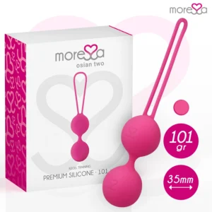 Moressa Osian Two Premium Silicone Pelvic Floor Trainer Pink 35mm