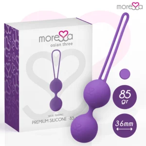 Moressa Osian Three Premium Lilac - Silicone Pelvic Floor Trainer 85g