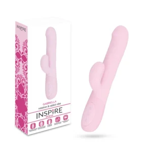 INSPIRE SENSE Gabriella Pink Rotating Vibrator 12 Modes Waterproof 24cm
