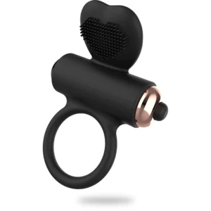 Womanvibe Zeus Silicone Intimate Ring - Ergonomic, 4.1x8.6 cm, Black