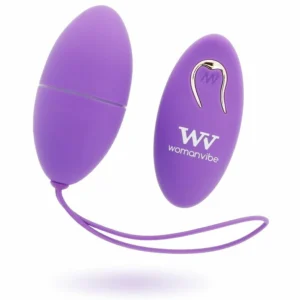Womanvibe Alsan Remote Control Intimate Egg Silicone Lilac 3.5x7.1cm