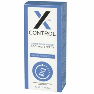 RUF X-Control Cold Effect Cream for Men 40ml - Cooling Formula
