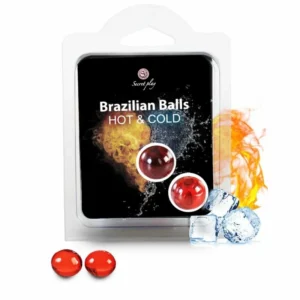 SecretPlay Brazilian Balls Dual Sensation Heating & Cooling 2 pcs