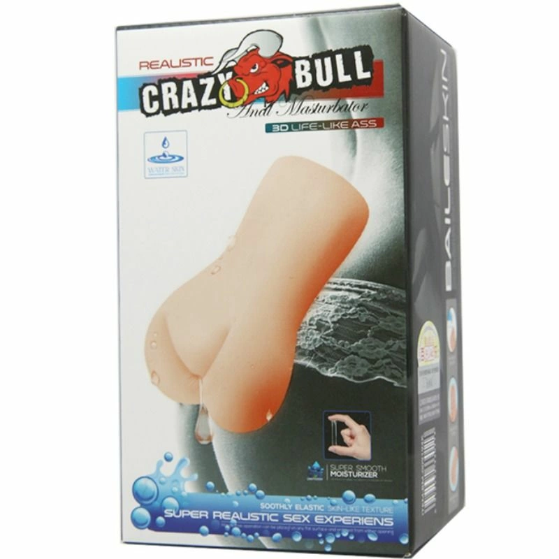 CRAZY BULL Water Skin intymios rankovės modelis 2 – kompaktiškas diskretiškas dizainas