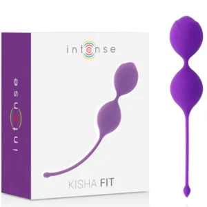 Intense Kisha Fit Silicone Pelvic Floor Training Balls Lilac 3.5x20cm