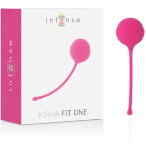 Intense Kisha Fit One Silicone Pelvic Exercise Balls Fuchsia 4x13cm