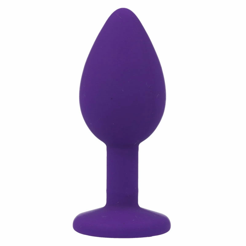 INTENSE Shelki S Lilac – silikoninis kištukas su deimantinio stiliaus pagrindu, mažas