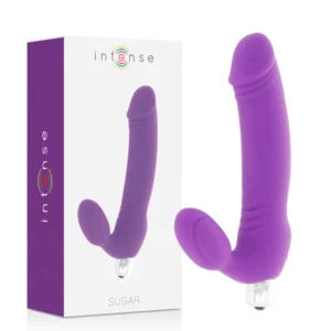 Intense Sugar Seven Vibrating Silicone Device Lilac 17.5cm
