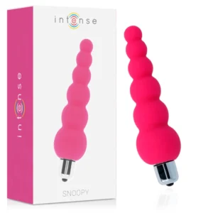 Intense Snoopy 7-Speed Silicone Device Pink Flexible Waterproof 13.5cm