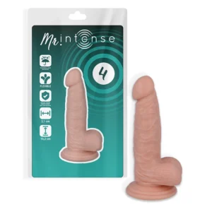 MR INTENSE Model 4 – Anatomical Silicone System, 16.2 cm, Natural Tone