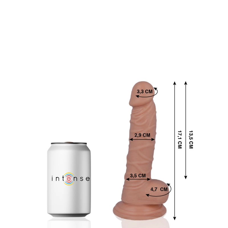 MR INTENSE Model 7 - Anatomical Intimate Device 17.1 cm Natural Tone