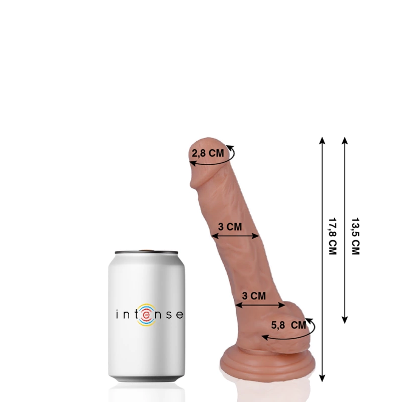 MR INTENSE Model 9 Anatomic Rubber System 17.8 cm Natural Color