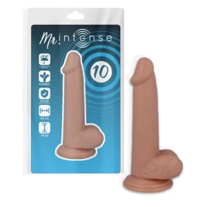 MR INTENSE Model 10 Anatomical Form 18cm Natural Tone Suction Base