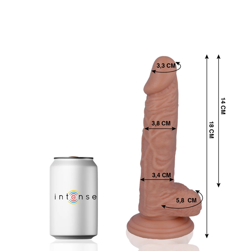 Mr Intense Model 11 Anatomical System 18 cm Natural Color