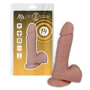 Mr Intense Model 14 Anatomical Intimate Device 18.5cm Natural with Suction Cup