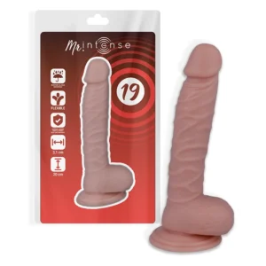 Mr Intense 19 Model, Anatomical Intimate Device, 20 cm, Natural Color