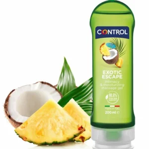 Control 2-in-1 Exotic Massage & Pleasure Gel 200ml, Paraben-Free