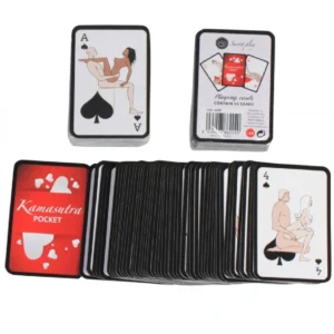 Secret Play Pocket Kamasutra Multilingual Playing Cards Deck 54 pcs