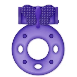 CASUAL LOVE Vibrating Ring 32 Purple - Flexible Intimate Support