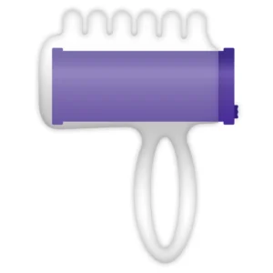 CASUAL LOVE Finger Fun Purple - Flexible Vibrating Ring Massager TPR