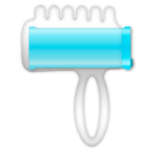 CASUAL LOVE Love Finger Fun Blue - Vibrating Finger Massager TPR Flexible