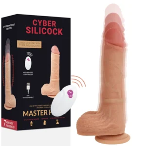 CYBER Master HUCK 20.9 cm Remote-Control Intimate Silicone Machine